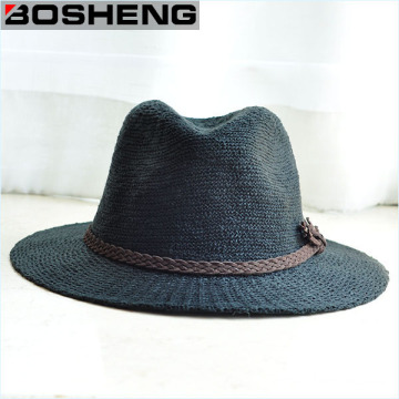 Fashion Retro Unisex Summer Sun Wide Brim Straw Hat